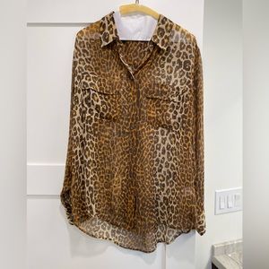 Leopard Equipment Blouse - size L